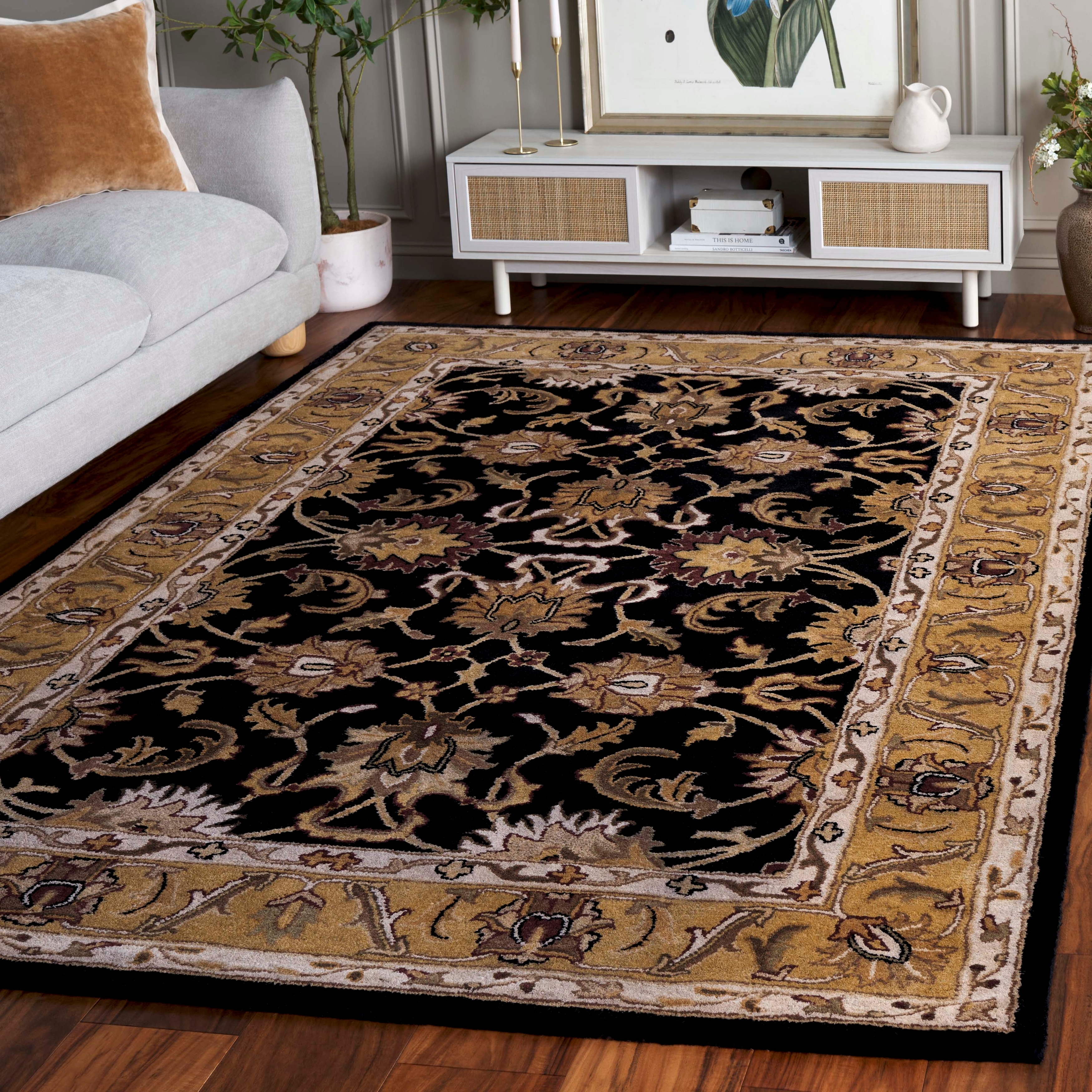 SAFAVIEH Handmade Classic Domiziana Traditional Oriental Wool Rug