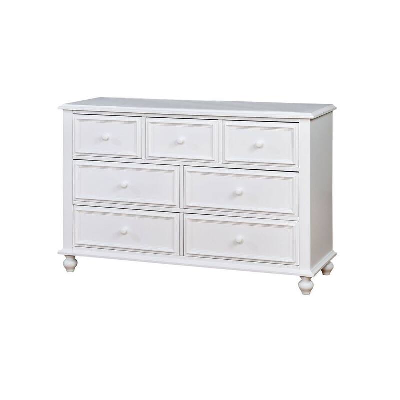 7 Drawers Wooden Dresser