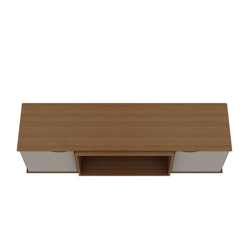 Hampton Mid Century Modern Wood 62.99 In. Media Cabinet Console