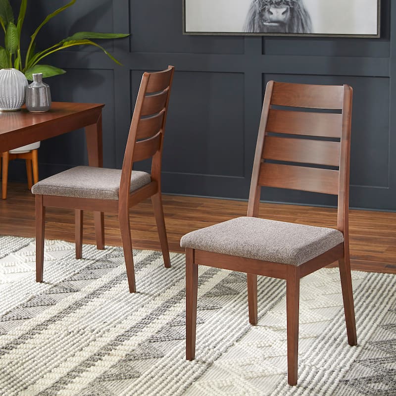 Lifestorey Malton Dining Chair (Set of 2) - Dark Grey