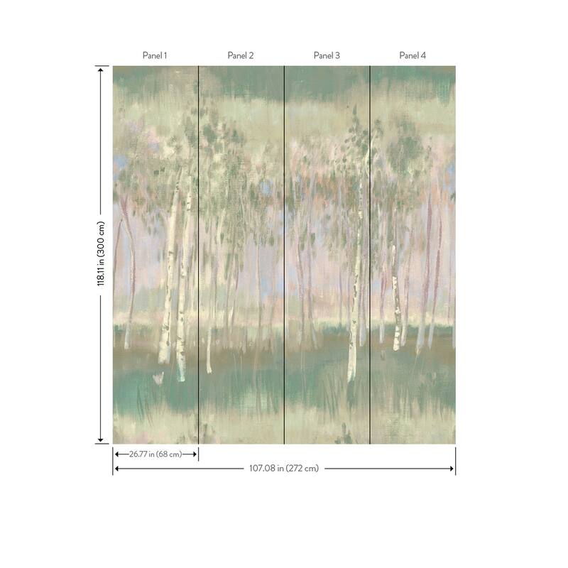 A-Street Prints Primavera Multicolor Wall Mural