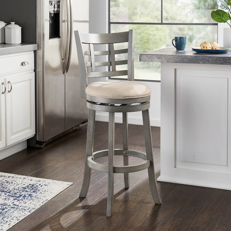 Verona Swivel 29-inch High Back Barstool by iNSPIRE Q Classic