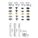 2 Boxes 60 Sets/Box Snap Fasteners Kit 15mm with 4 Setter Tools ...