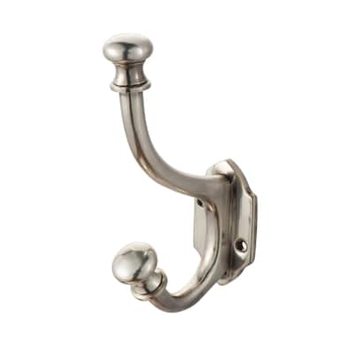 Vintage Double Hook Silver