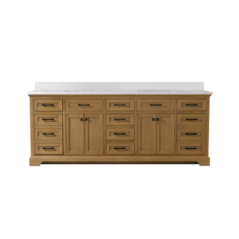 Milano 84" Double Sink Vanity