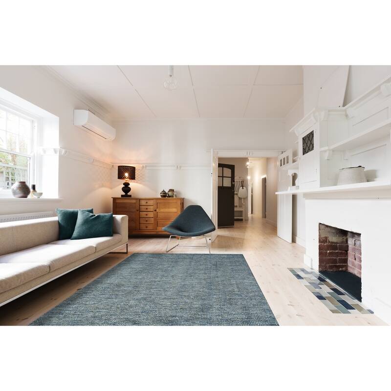 Addison Mission Multi Solid Tone Wool Blend Area Rug
