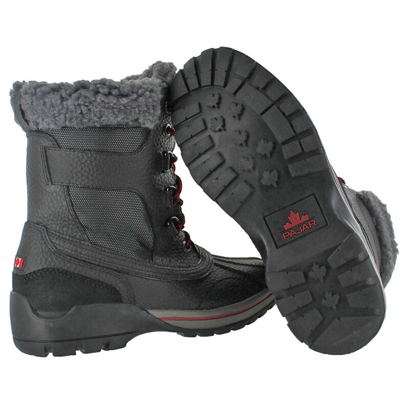 Shop Pajar Canada Burman Mens Winter Snow Boots Duck Waterproof Overstock 15872878