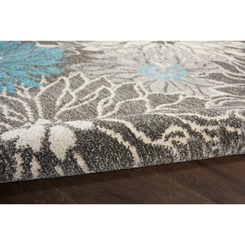 Nourison Passion Abstract Modern Floral Area Rug