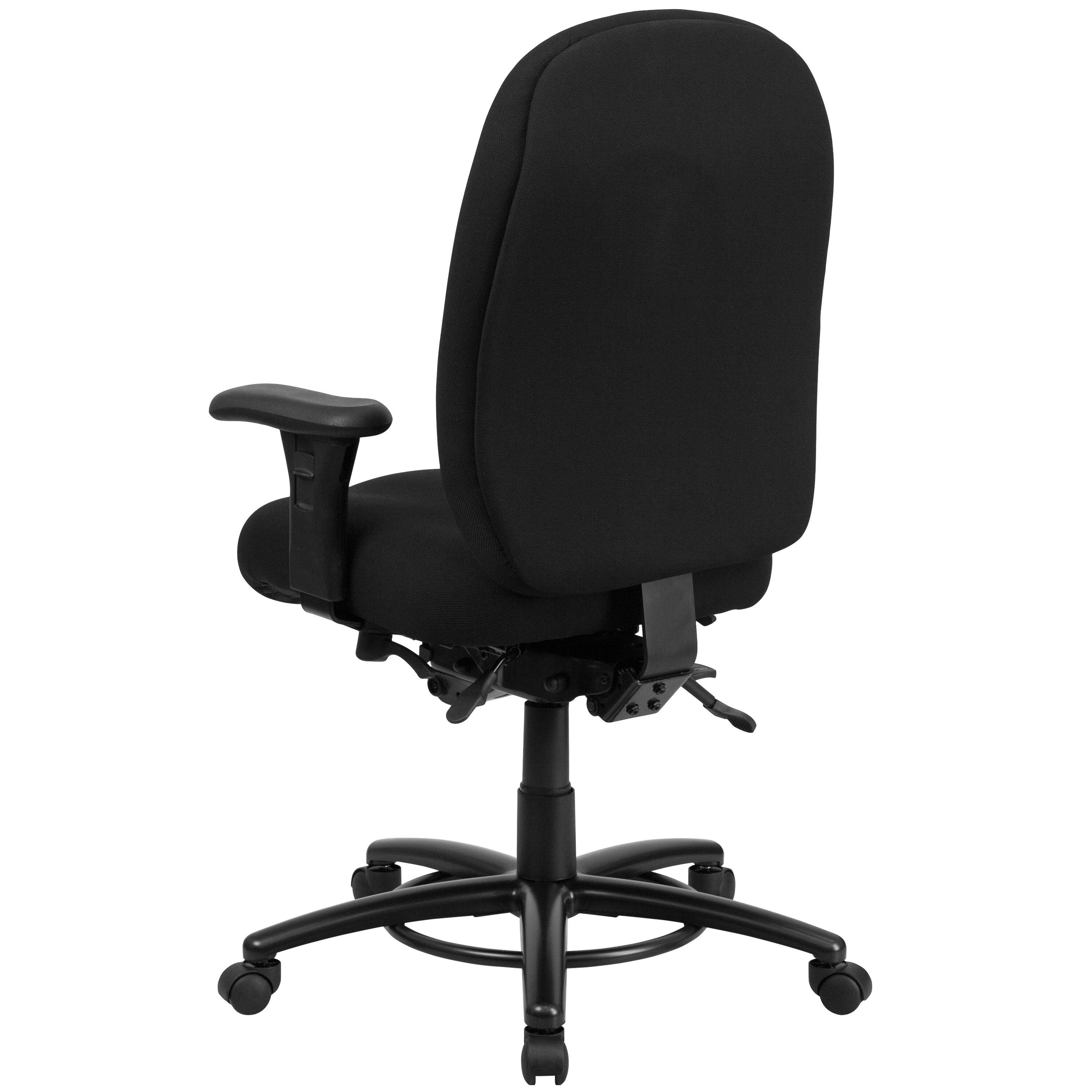 Flash Furniture 24/7 Intensive Use Big and Tall 350 lb. Rated Fabric Multifunction Chair