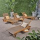 Option Brown, Teak Finish