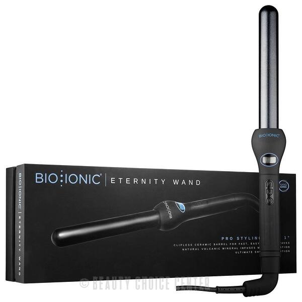 Shop Bio Ionic Eternity Pro Styling Wand 1 Inch Overstock 28436303