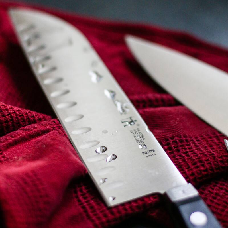 HENCKELS CLASSIC Hollow Edge Santoku Knife