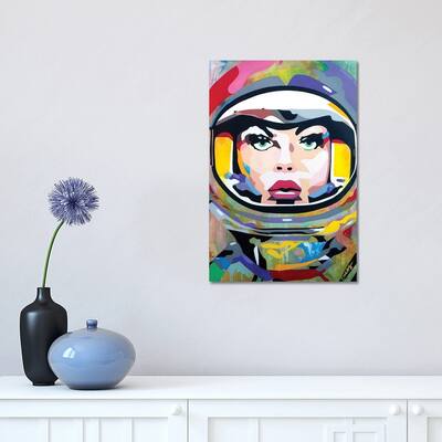 iCanvas "Space Girl" by DAAS Canvas Print