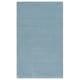 preview thumbnail 19 of 51, SAFAVIEH Handmade Fifth Avenue Goretti Solid New Zealand Wool Rug 3' x 5' - Blue - Rectangle