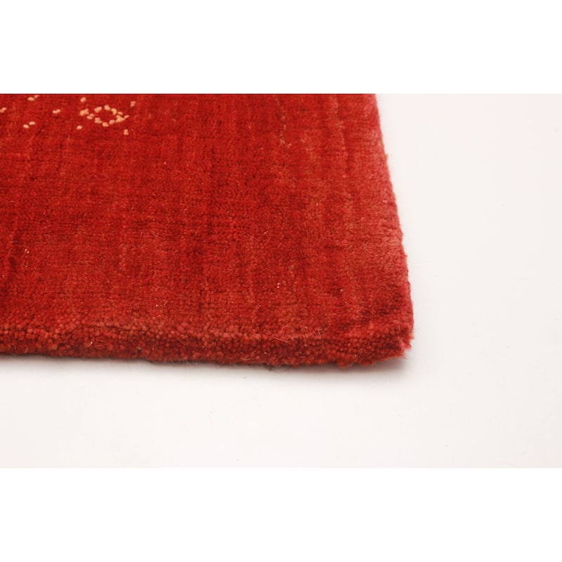 Kashkuli Gabbeh Copper Rug 4'8" x 6'5" - 4'8 x 6'5