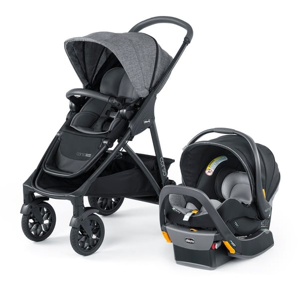 slide 2 of 11, Chicco Corso Primo ClearTex Travel System, Aspen Aspen