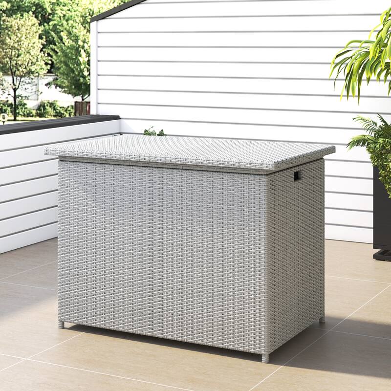 Corvus Lattice 127 Gallons Outdoor Cushion Storage Box