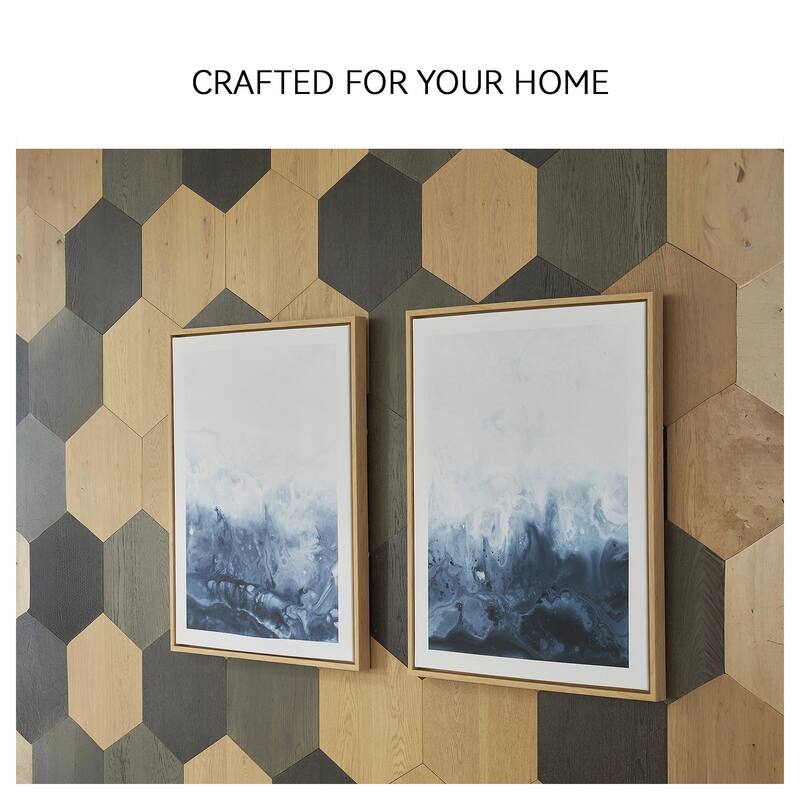 Signature Design by Ashley Holport Blue Wall Art (Set of 2)