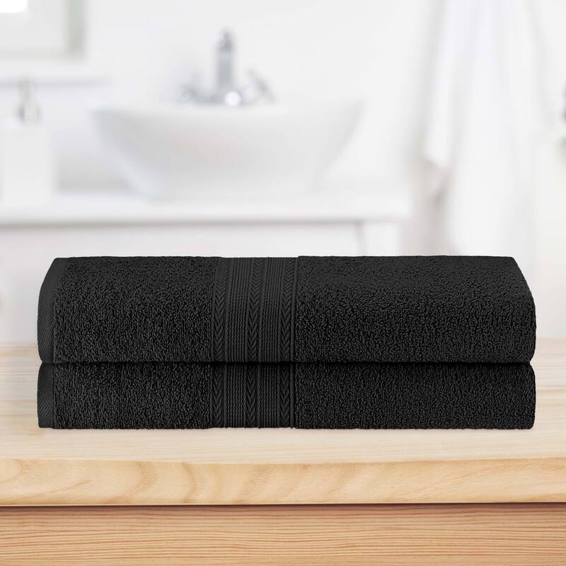 Eco-Friendly Sustainable Cotton Bath Sheet by Superior (Set of 2)