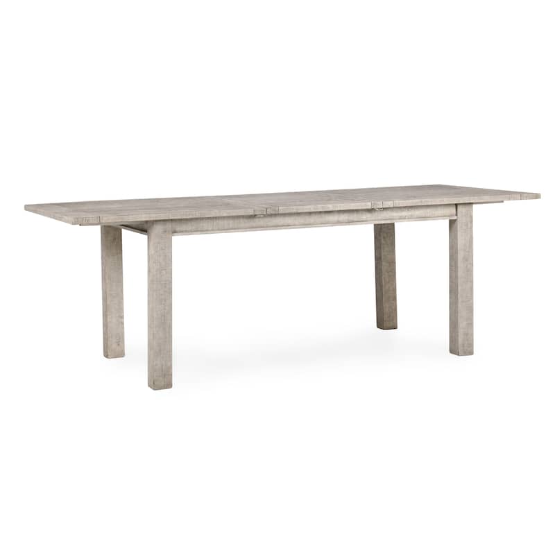 The Gray Barn Fairview Driftwood Reclaimed Pine 94-inch Extension Dining Table