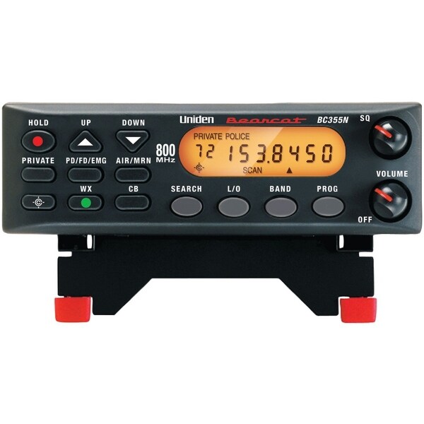 Uniden BC355N Public Safety Scanner with 300 Channel Base/ Monitor