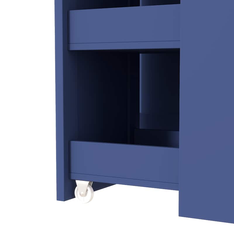 Large Kitchen Pantry Storage Cabinet Cupboard, Buffet with Hutch and Pull-Out Side Cabinet for Enhanced Kitchen Organization