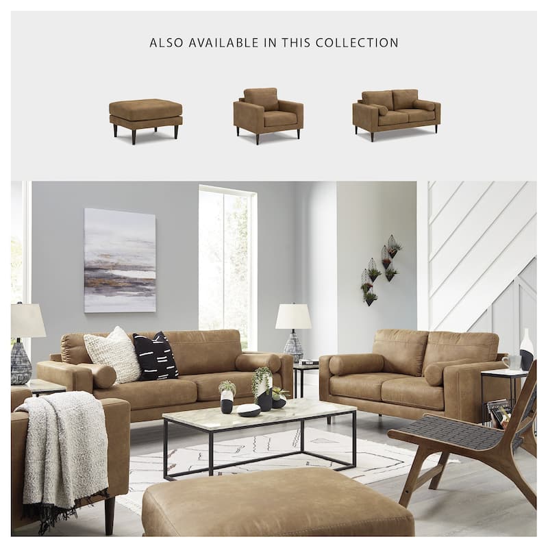 Signature Design by Ashley Telora Brown Ottoman