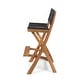 preview thumbnail 26 of 38, Polaris 45-inch 3-piece Outdoor Bar Table Set by Christopher Knight Home