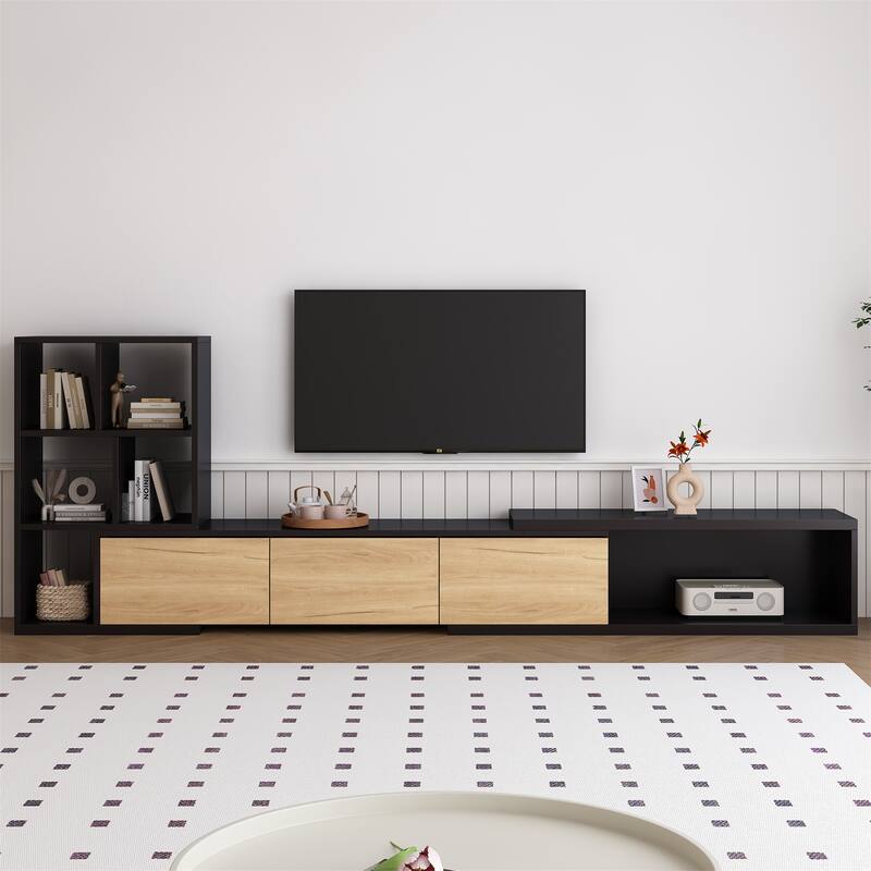 74.8''-126'' Extendable TV Stand for TVs up to 110''