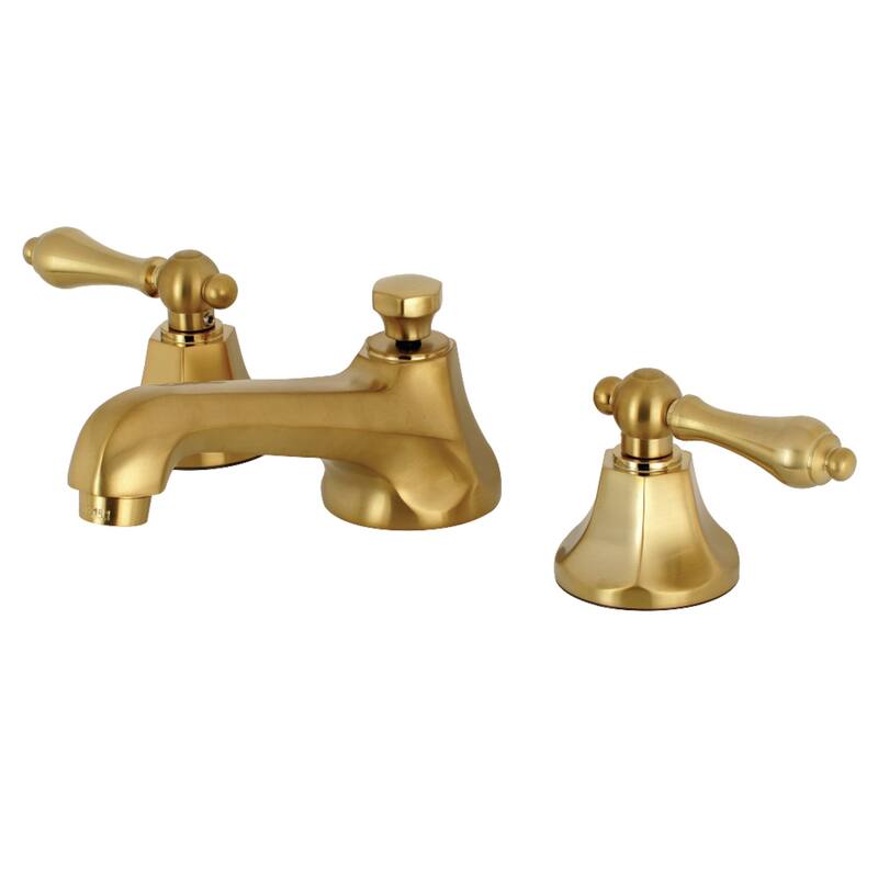 Kingston Brass Metropolitan 8 in. Widespread Bathroom Faucet - Brushed Brass