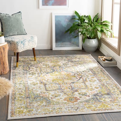 Livabliss Morey Persian Medallion Area Rug