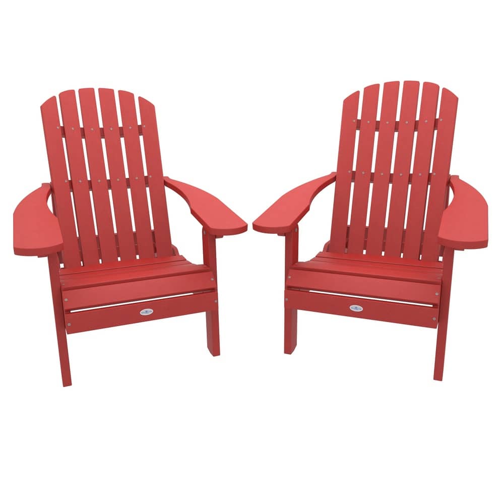 BAHIA VERDE OUTDOORS Cape Folding and Reclining Adirondack Chair Set