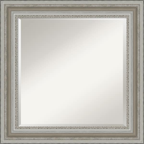slide 2 of 38, Beveled Bathroom Wall Mirror - Parlor Silver Frame