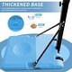 preview thumbnail 21 of 21, Roomfitters Portable Basketball Hoop with 28 Inch Backboard, Adjustable Height 4.8-7.7ft and Stable Base with Wheels