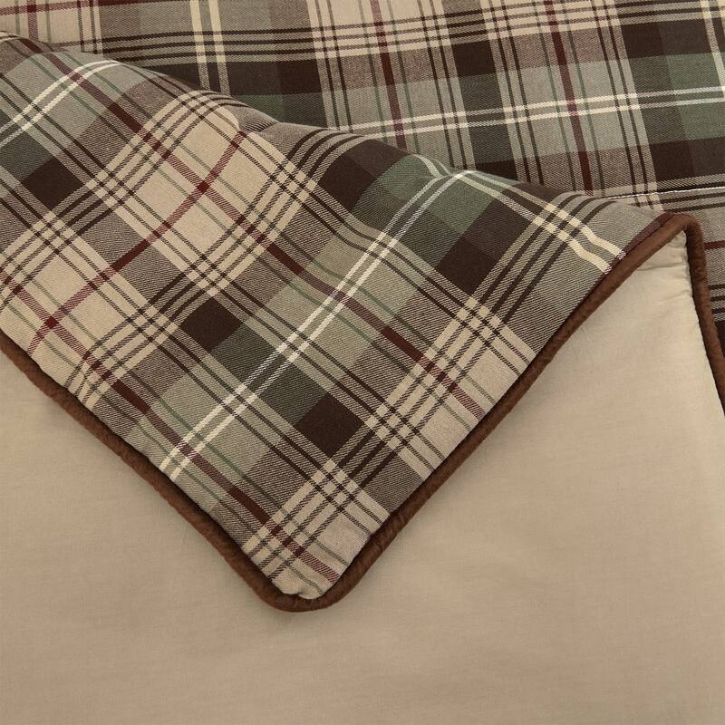 Paseo Road by HiEnd Accents Huntsman Plaid Comforter Set, 4PC