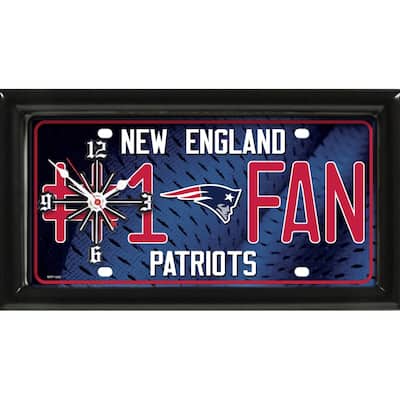 New England Patriots Clock