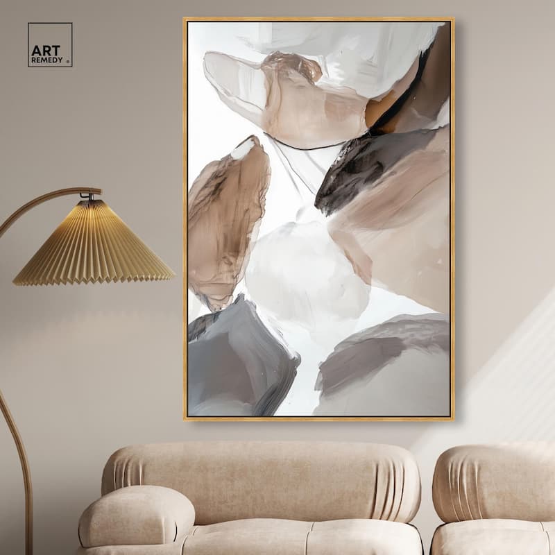 Sedimentary Hues I Canvas by Art Remedy