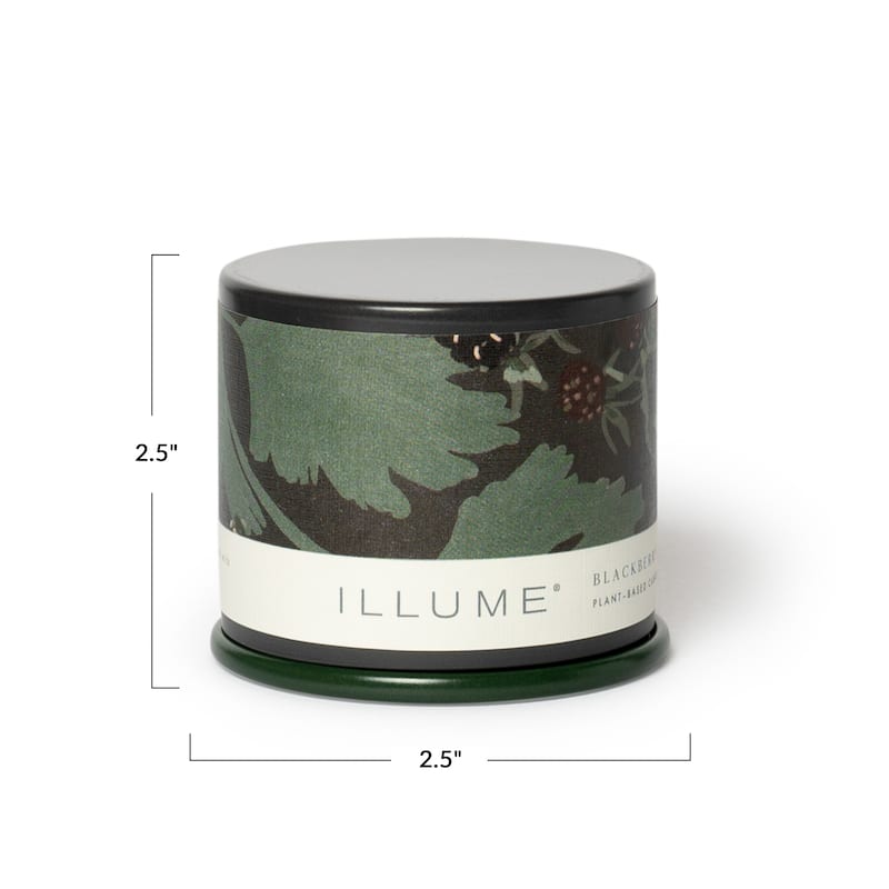 ILLUME Beautifully Done Baltic Glass Candle, Blackberry Absinthe