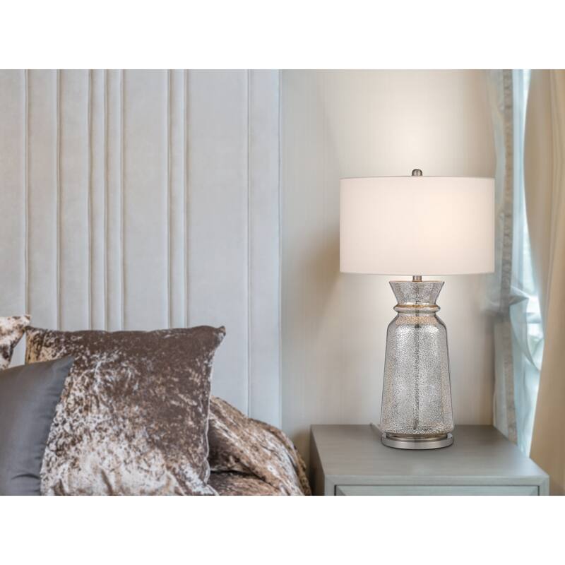 Keswick 30.25" Height Antique Glass 2 Pack Table Lamp Set - One Size