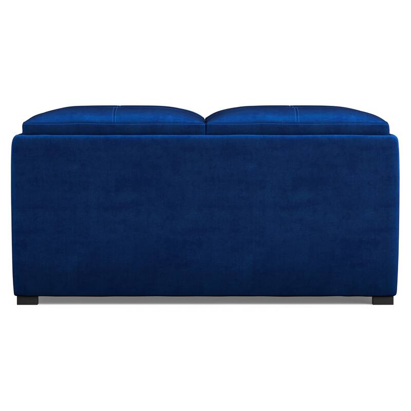 WYNDENHALL Franklin Wide Contemporary Table Ottoman