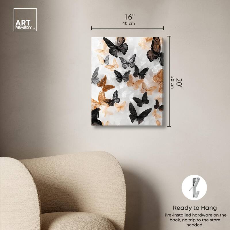 Cinderflight II Canvas by Art Remedy, Gallery Wrapped