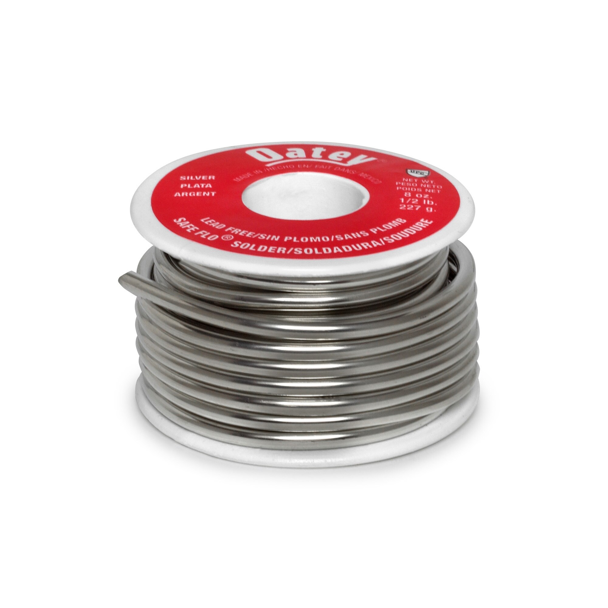 Oatey Safe Flo 8 oz. Lead-Free Silver Solder Wire (2-Pack) 290242