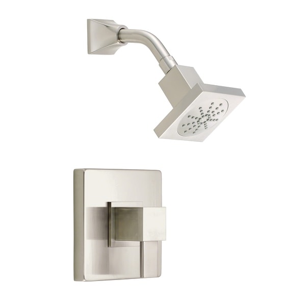 Danze D500533T Pressure Balanced Shower Trim Package with Single Function Shower Head From the Reef Collection (Less Valve)