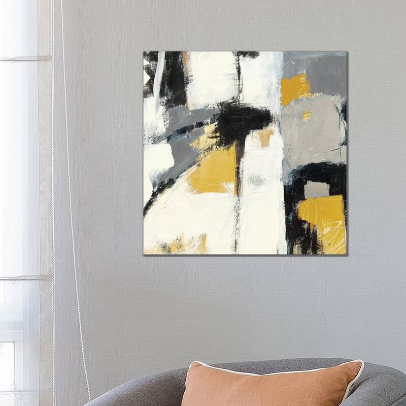 iCanvas "Yellow Catalina I" by Mike Schick Canvas Print