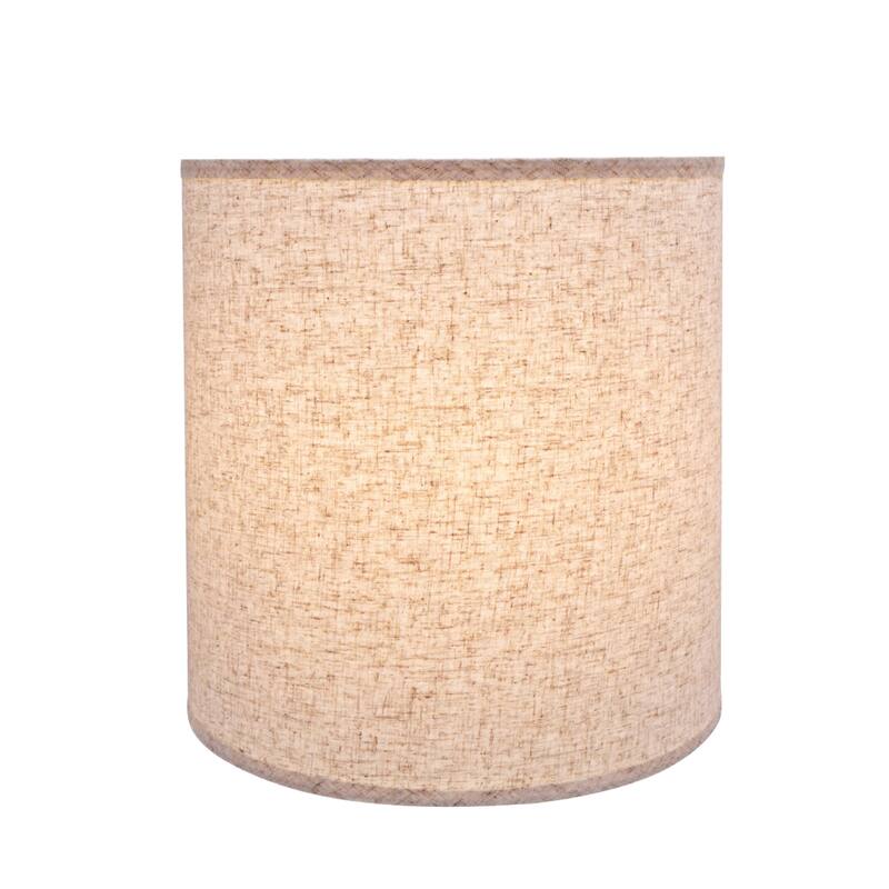 Aspen Creative Drum (Cylinder) Shaped Spider Construction Lamp Shade in ...