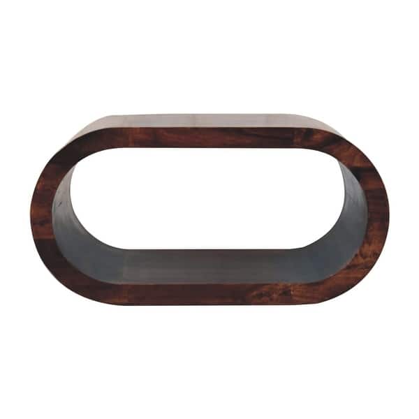 slide 2 of 7, Artisan Furniture Solid Wood Amaya California Walnut Coffee Table, Brown