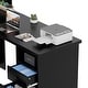 preview thumbnail 22 of 47, L Shaped Desk with File Cabinet and Hutch, Home Office Corner Computer Desk with Drawers and Charge Station