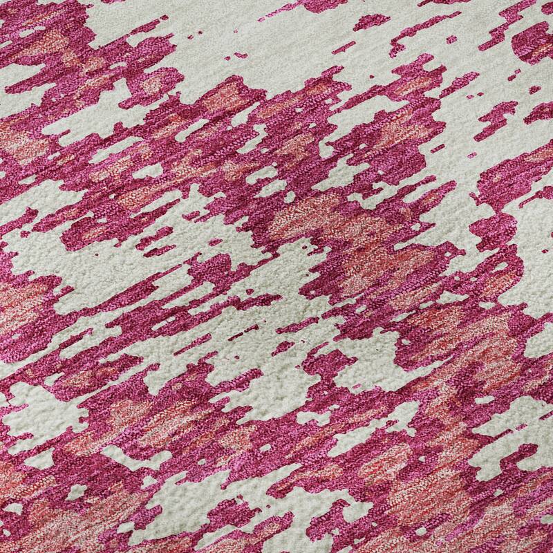 Premium Washable Super Soft Abstract Pixels Mayfield Rug