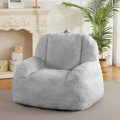 Large Bean Bag Chair, Comfortable Lounge Chair with Armrests
