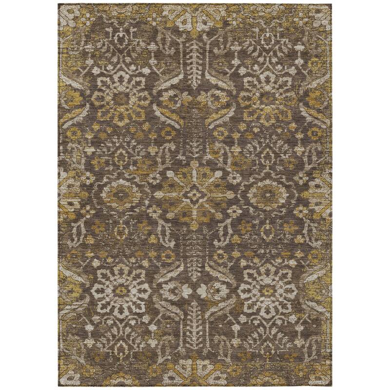 Machine Washable Indoor/ Outdoor Global Firestone Chantille Rug